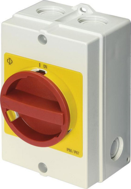 Sikkerhetsbryter 3P/20A IP67 Sikkerhetsbryter 3P/20A IP67