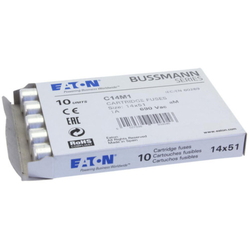 Syl.sikr. 14 x 51 2A AM 690VAC CYL. FUSE 14 x 51 2A AM 500VAC Syl.sikr. 14 x 51 2A AM 690VAC CYL. FUSE 14 x 51 2A AM 500VAC