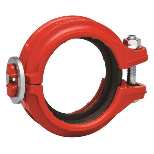 76.1mm kupling fast rød 109 - fire enbolt 76.1mm kupling fast rød 109 - fire enbolt