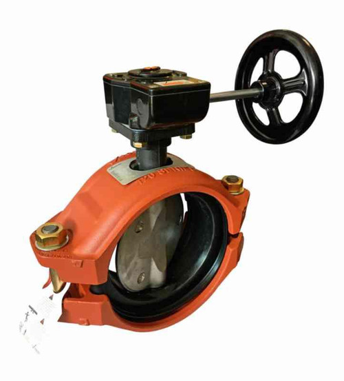 168.3mm spjeldventil VE124 E SS-disk m/ratt EPDM 168.3mm spjeldventil VE124 E SS-disk m/ratt EPDM