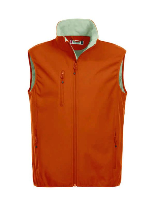 Softshellvest Clique Basic Blodappelsin str L Softshellvest Clique Basic Blodappelsin str L