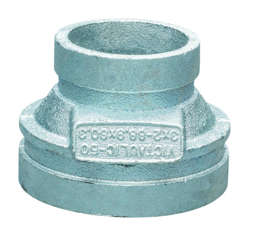 60.3x33.7mm overg. rillet galv 50 - VKS 60.3x33.7mm overg. rillet galv 50 - VKS