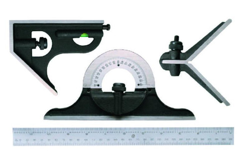 Kombinasjonsvinkelmålersett Diesella 4 deler Kombinasjonsvinkelmålersett Diesella 4 deler