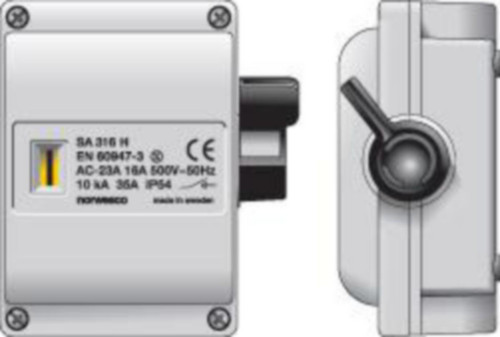 Sikkerhetsbryter SA 316 3pol 16A