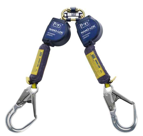 Fallblokk 3M DBI-SALA Nano-Lok Twin XL 2.98m bånd Fallblokk 3M DBI-SALA Nano-Lok Twin XL 2.98m bånd