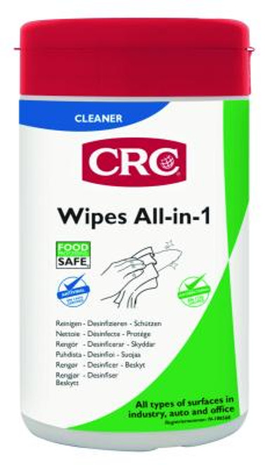 Rengjøringsserviett CRC Wipes All-in-1