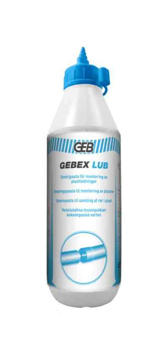 Glidemiddel vannbasert 500gr Gebex såpebasert glidemiddel