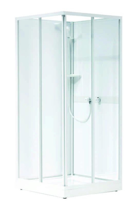 IFØ Next overdel NKH 88 VK 80x80 cm hvit/klar IFØ Next overdel NKH 88 VK 80x80 cm hvit/klar