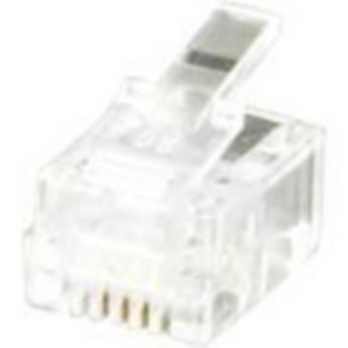 Modularplugg 4/4 Flat oval 