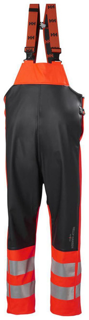 Regnselebukse HH Alna 2.0 HiVis kl.2 koksgrå/rød str 2XL Regnselebukse HH Alna 2.0 HiVis kl.2 koksgrå/rød str 2XL