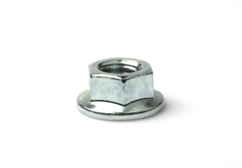 Flensemutter M10 EZ D6923 KL8 6kt. elforzinket riflet