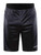 Treningsshorts Craft Evolve zip pocket asfalt str M