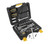Pipenøkkelsett 1/4" + 1/2" Ironside 103 deler 100813