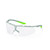 Vernebrille Uvex Superfit klar linse grå/sølv innfatning