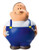 SQUEEZIES® Worker Bert®, Blue