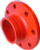 Flenseadapter rillet, Vic 45RE45/41, orange, Victaulic® VK