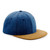 Suede Peak Snapback