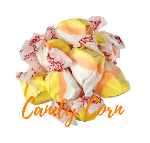Candy Corn Salt Water Taffy Candy - 8 oz. of the World's Best Taffy! - Fall Special Santas Christmas World Free Shipping over 35 dollar orders Candy Corn Salt Water Taffy Candy - 8 oz. of the World's Best Taffy! - Fall Special Santas Christmas World Free Shipping over 35 dollar orders