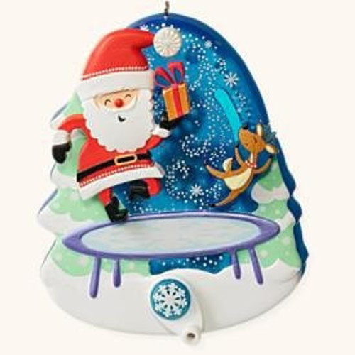 Hallmark Bouncin’ Backyard Boogie 2008 Hallmark Keepsake Ornament  Santas Christmas World Free Shipping over 35 dollar orders