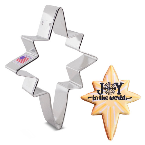 Ann Clark Bethlehem Star Metal Cookie Cutter  Santas Christmas World Free Shipping over 35 dollar orders