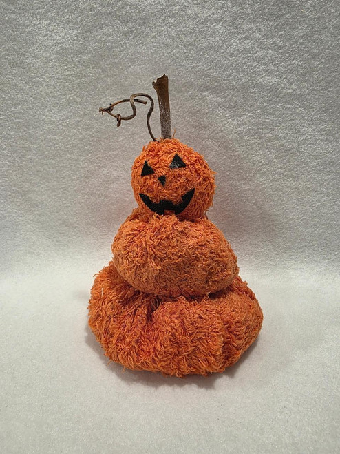  Sitting Melting Jack O Lantern Halloween / Fall Decoration  Santas Christmas World Free Shipping over 35 dollar orders