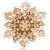 SHCW Wooden Snowflake Holiday Tree Topper  Santas Christmas World Free Shipping over 35 dollar orders