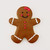 Ann Clark Gingerbread Man Metal Cookie Cutter  Santas Christmas World Free Shipping over 35 dollar orders