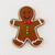 Ann Clark Gingerbread Man Metal Cookie Cutter  Santas Christmas World Free Shipping over 35 dollar orders