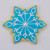 Ann Clark Icy Snowflake Metal Cookie Cutter  Santas Christmas World Free Shipping over 35 dollar orders