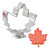 Ann Clark Maple Leaf Metal Cookie Cutter  Santas Christmas World Free Shipping over 35 dollar orders