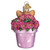  Kitten In Flower Pot Christmas Tree Ornament With Keepsake Box | Old World Christmas | Free USA Shipping!  Santas Christmas World Free Shipping over 35 dollar orders