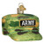  Army Cap Christmas Tree Ornament With Keepsake Box | Old World Christmas | Free USA Shipping!  Santas Christmas World Free Shipping over 35 dollar orders