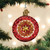  Faceted Crimson Reflection Vintage Style Christmas Tree Ornament With Keepsake Box | Old World Christmas | Free USA Shipping!  Santas Christmas World Free Shipping over 35 dollar orders