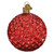  Faceted Crimson Reflection Vintage Style Christmas Tree Ornament With Keepsake Box | Old World Christmas | Free USA Shipping!  Santas Christmas World Free Shipping over 35 dollar orders
