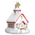  Country Church Christmas Tree Ornament With Keepsake Box | Old World Christmas | Free USA Shipping!  Santas Christmas World Free Shipping over 35 dollar orders