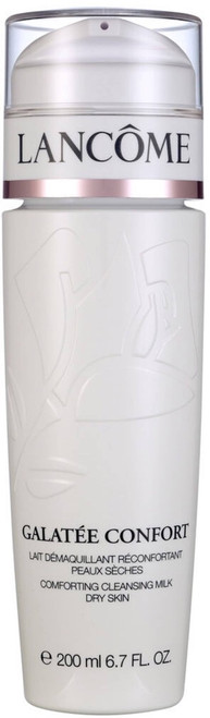 Lancome Galatee Confort Rich Creamy Cleanser 200ml Honey and Sweet Almond Oil for makeup removal and skin soothing