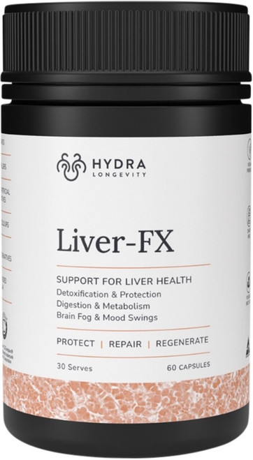 Hydra Longevity Liver-FX 60 Caps