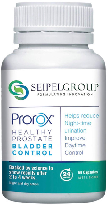 Seipel Group Prorox Healthy Prostate Bladder Control 60 Caps for prostate health, bladder control & urinary health