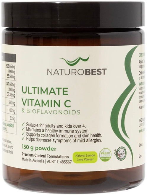 NaturoBest Ultimate Vitamin C & Bioflavonoids 150g
