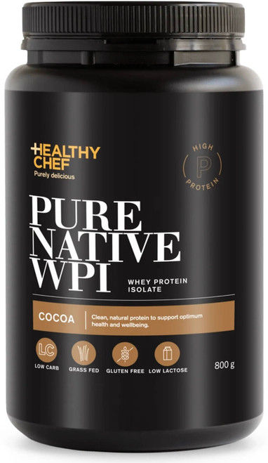 The Healthy Chef Pure Native WPI Cocoa 800g