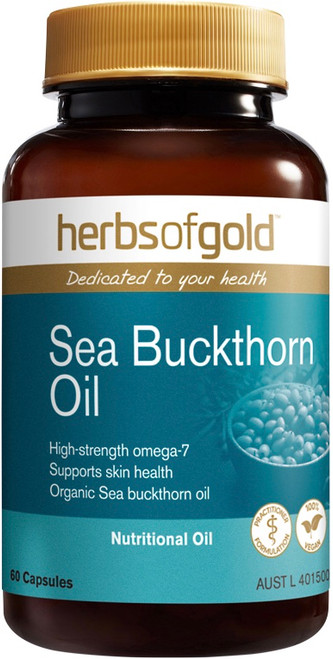 Herbs of Gold Sea Buckthorn Oil 60 Caps