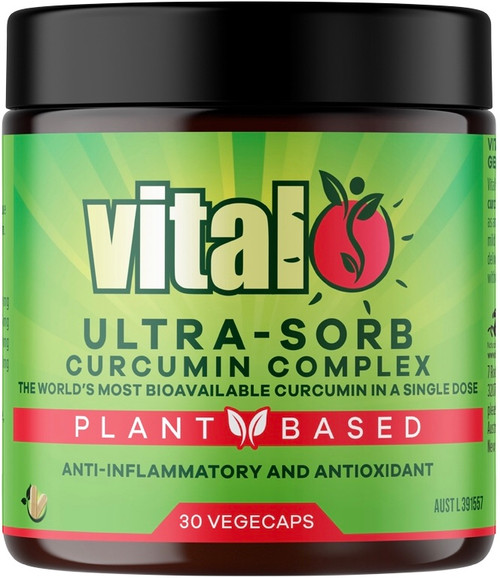 Vital Plant Based Ultra-Sorb Curcumin Complex 30 Caps