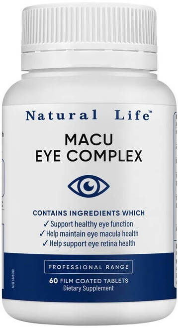 Natural Life Macu Eye Complex 60 Tabs