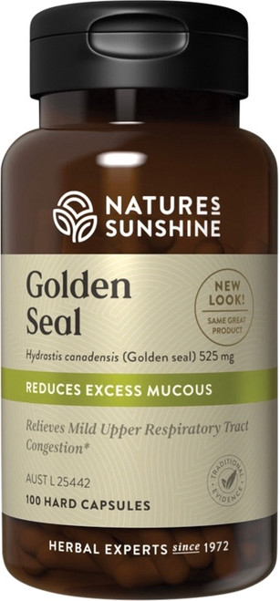 Nature's Sunshine Golden Seal 525mg 100 Capsules