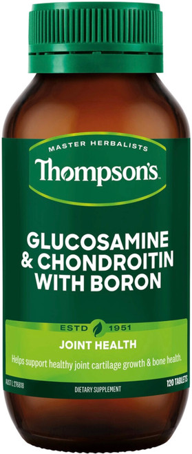 Thompsons Glucosamine & Chondroitin with Boron 120 Tablets