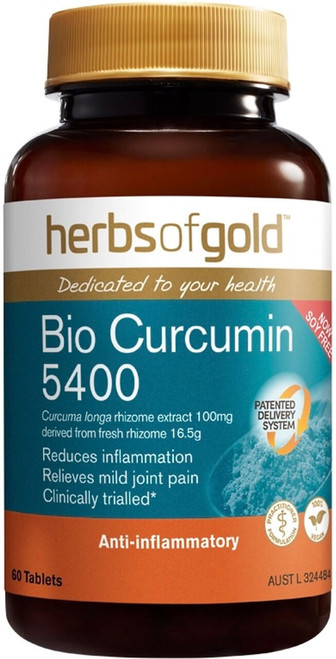 Herbs of Gold Bio Curcumin 5400mg 60 Tabs