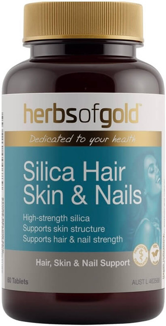 Herbs of Gold Silica Hair Skin & Nails 60 Tabs