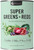Nutra Organics Super Greens + Reds Wholefood Multivitamin 600g