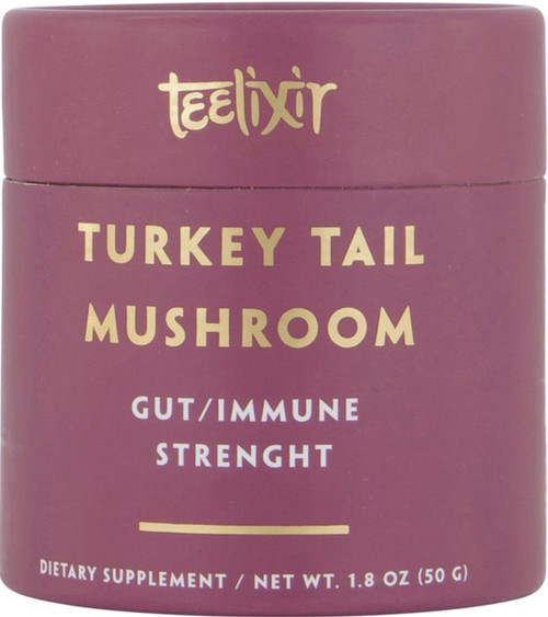 Teelixir Teelixir Organic Turkey Tail Mushroom Gut/Immune Strength 50g on sale!