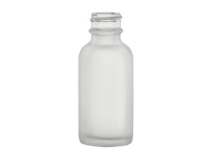 Frosted 1-ounce Bottle Spray Cap included